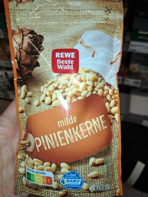 Pinienkerne front packaging