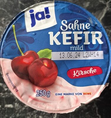 Sahne Kefir Kirsche