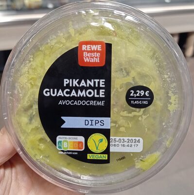 Pikante guacamole
