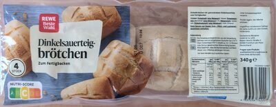 Dinkelsauerteigbrötchen zum Fertigbacken