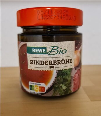 Rinderbrühe front packaging