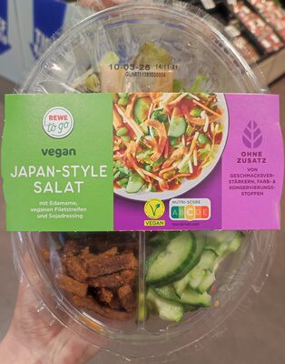 Japan-Style Salat vegan front packaging
