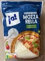 Geriebener Mozzarella