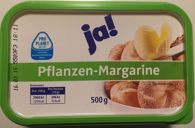 Pflanzen-Margarine