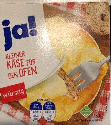 Kleiner Ofenkäse würzig