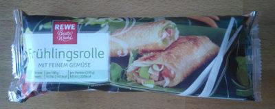 Frühlingsrolle mit feinem Gemüse