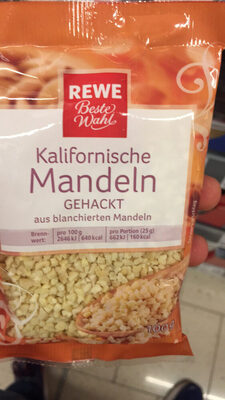 Mandeln, gehackt