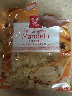 Kalifornische Mandeln gehobelt