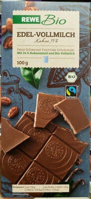 Schweizer Edelvollmich Schokolade