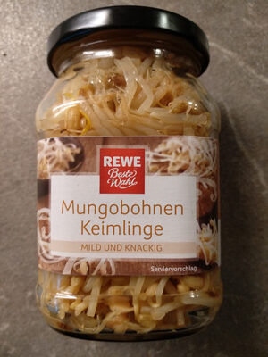 Mungobohnen Keimlinge