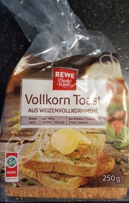 Vollkorn Toast front packaging