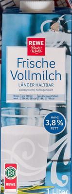 Frische Vollmilch