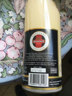 Eierlikör front packaging