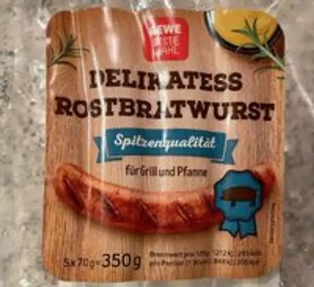 Delikatess Rostbratwurst