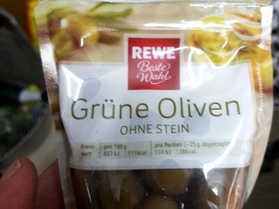 Grüne Oliven