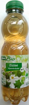 Eistee Alpenkräuter front packaging