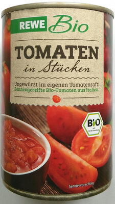 Tomaten in Stücken
