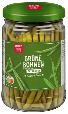Gruene Bohnen Gemuese extra fein