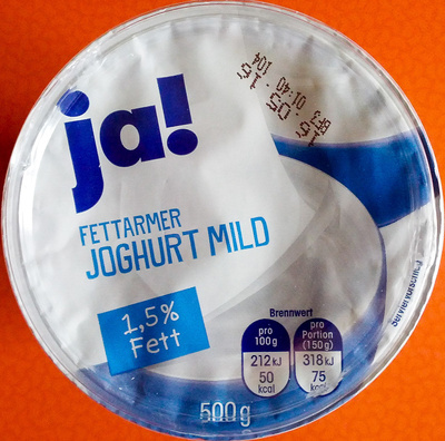 Fettarmer Joghurt mild