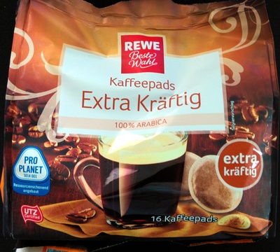 Kaffepads Extra Kräftig