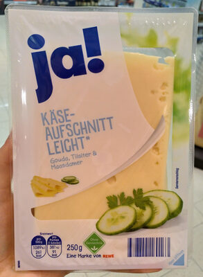 Käse-Aufschnitt leicht