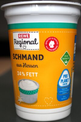Schmand - aus Hessen front packaging