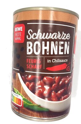 Schwarze Bohnen in Chilisauce