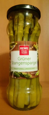 Grüner Stangenspargel
