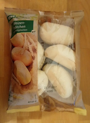 Weizenbrötchen zum Fertigbacken