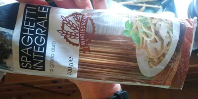 Spaghetti integrale wholegrain front packaging