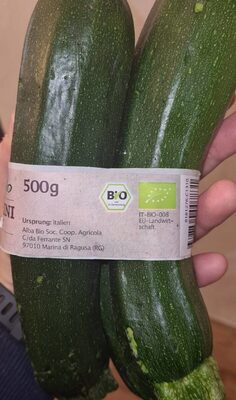 Zucchini front packaging