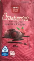 Cranberries Schokolade