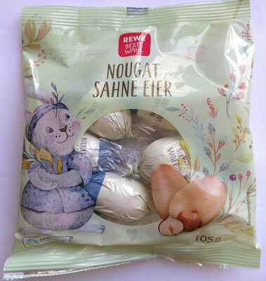 Nougat Sahne Eier