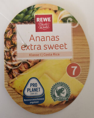 REWE Beste Wahl Ananas extra sweet