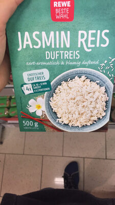 Rewe Beste Wahl Jasmine rice fragrant rice front packaging