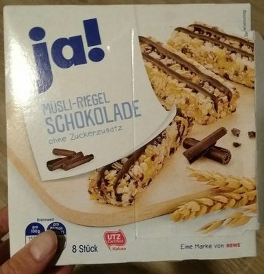 Müsli-riegel Schokolade