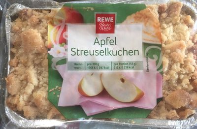 Apfel Streuselkuchen front packaging