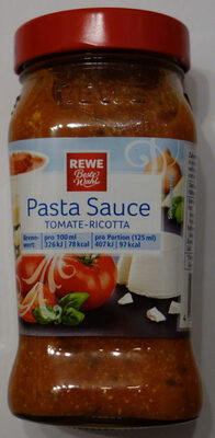 Pasta Sauce Tomate Ricotta