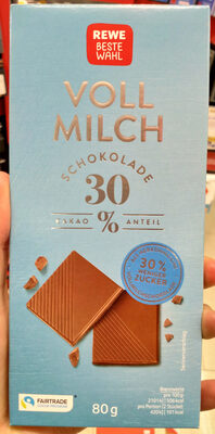 Vollmilch Schokolade