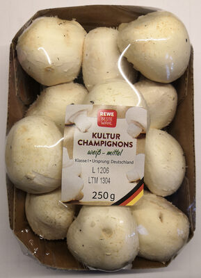 Kulturchampignons, weiß, mittel, Klasse I