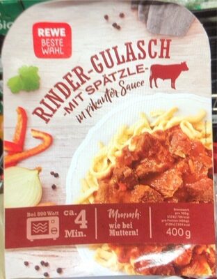 Rinder Gulasch