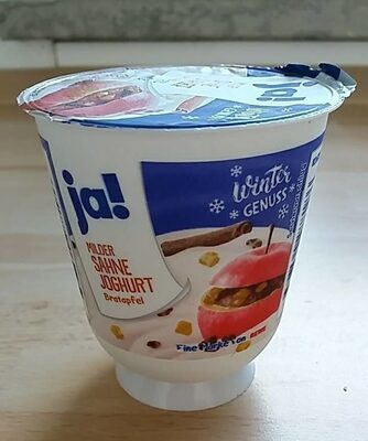 Milder Sahne Joghurt Bratapfel