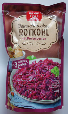 Feinschmecker Rotkohl mit Preiselbeeren front packaging
