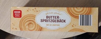 Butter spritzgeback