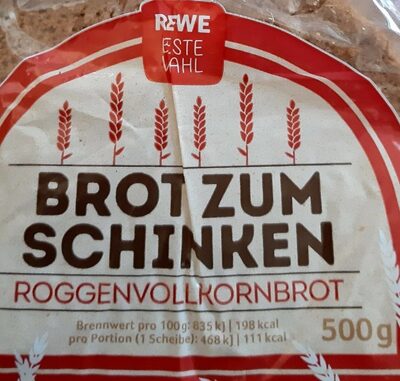 Brot zum Schinken