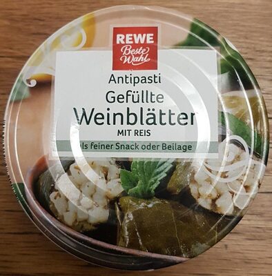 Gefüllte Weinblätter front packaging