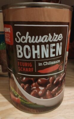 Schwarze Bohnen in Chilisauce