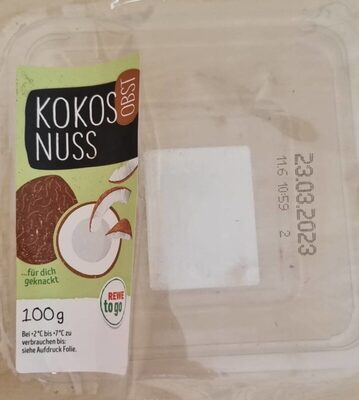 Kokosnuss 100g (Obst) front packaging