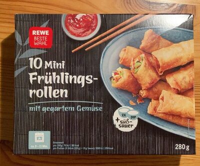 10 Mini-Frühlingsrollen