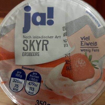 Skyr Erdbeere